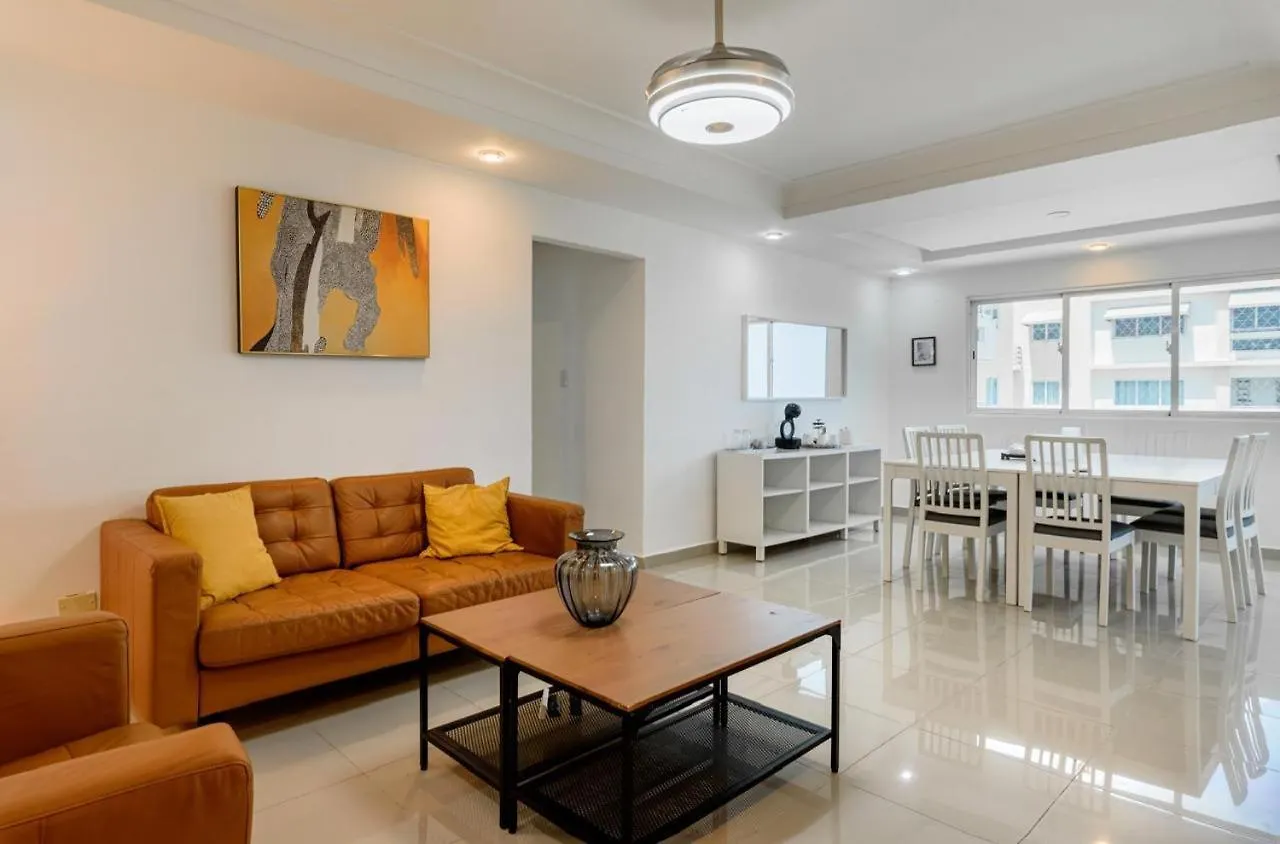 Escape Oceanfront 3Br Condo In Avenida Espana 9Flr With Pool 산토도밍고 도미니카 공화국